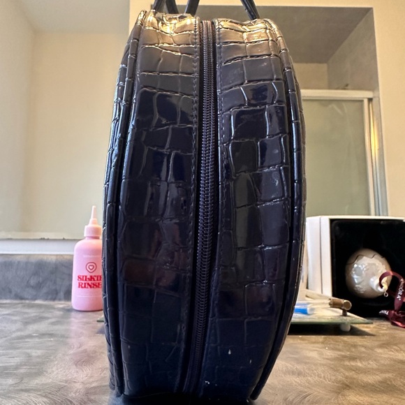 Vintage Givenchy make up bag navy blue - Picture 3 of 8